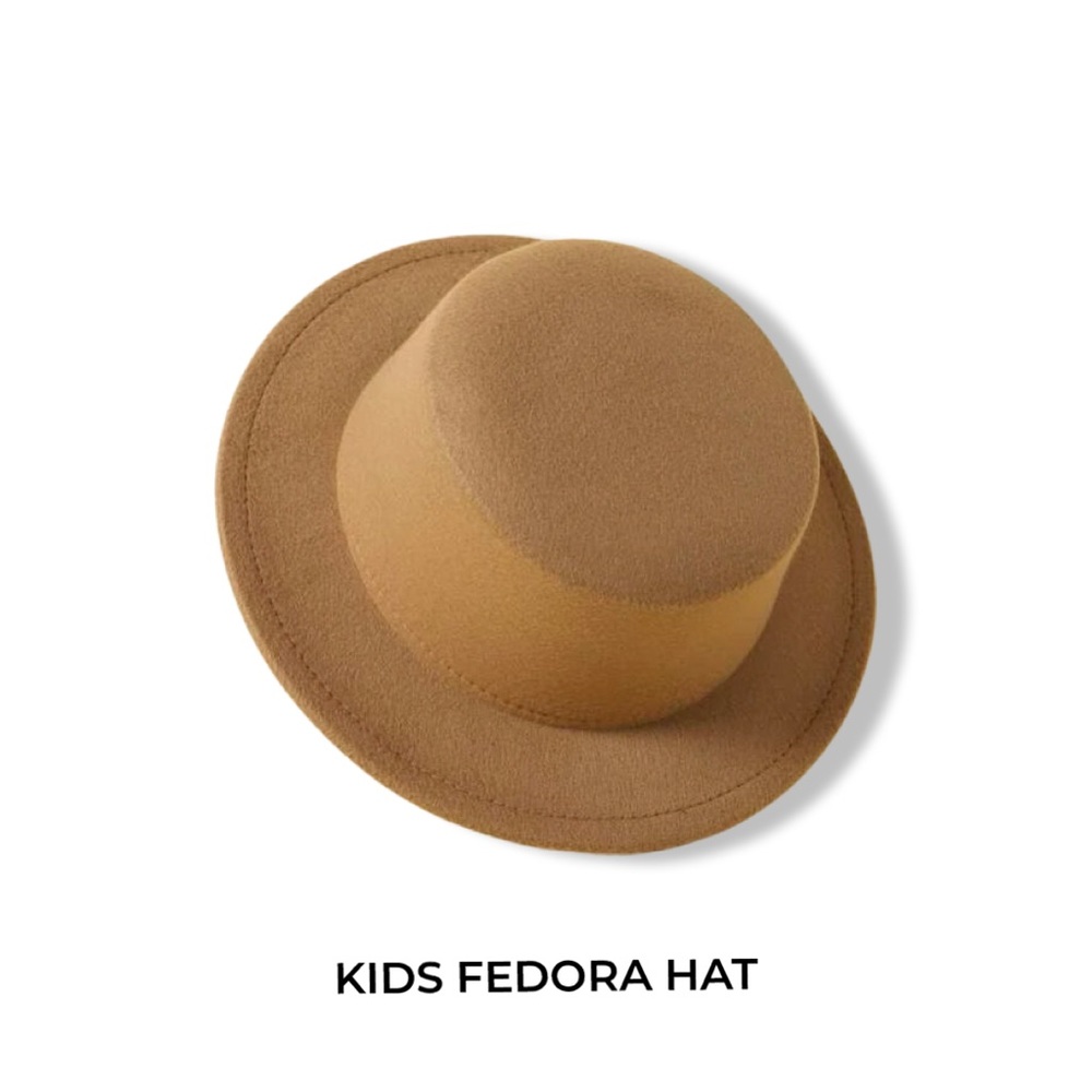 Kids Fedora Hats Brim Hat